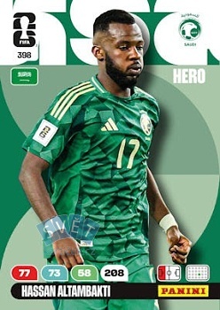 Hassan Altambakti Saudi Arabia Panini FIFA World Cup 2026 Adrenalyn XL #398